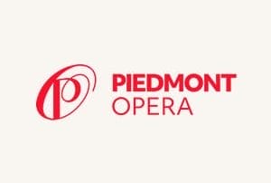 The event logo for piedmont opera.